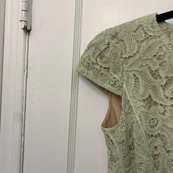 J. Mendel Paris Mint Lace Dress - Picture 5 of 7